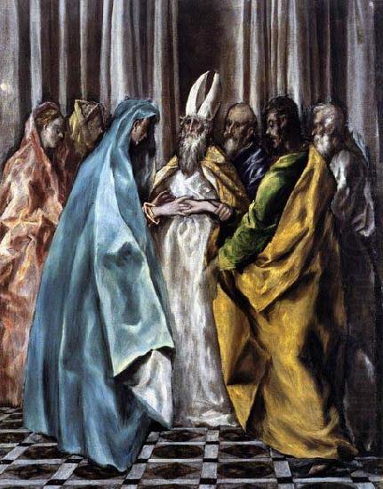 El Greco The Marriage of the Virgin china oil painting image